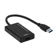 Переходник USB (m) - HDMI (f) адаптер USB3.0 чёрный