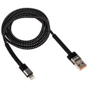 Кабель USB - Lightning Walker C535, 2.4A, 1м, чёрный