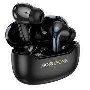 Наушники беспроводные TWS Borofone FQ1 Plus шумоподавление ANC+ENC чёрные