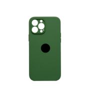 Чехол iPh 13 Pro Max силикон SC зелёный хвойный с защитой камеры с лого