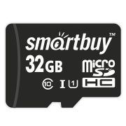 Карта памяти 32GB - Smartbuy карта памяти microSDHC сlass 10 с адаптером LE
