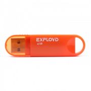 Накопитель USB 4Gb Exployd 570 оранжевый