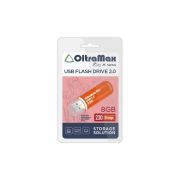 Накопитель USB 8Gb OltraMax 230 оранжевый