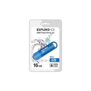 Накопитель USB 16Gb Exployd 570 синий