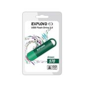 Накопитель USB 16Gb Exployd 570 зелёный
