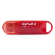Накопитель USB 16Gb Exployd 570 красный