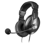 Гарнитура Defender Gryphon HN-750, 2x3,5 jack, с рег. громк, чёрный