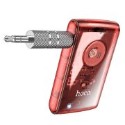 Аудио-ресивер Bluetooth-адаптер Hoco E66 Bluetooth/AUX оранжевый