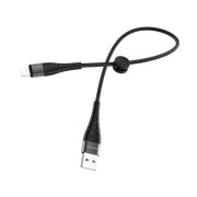 Кабель USB - Lightning Borofone BX32, 5A, 0.25м, чёрный