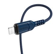 Кабель USB - Lightning Hoco X59, 2.4A, 2м, синий