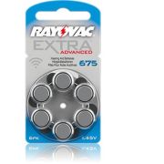 Батарейка ZA675 - Rayovac ZA675 6BL Extra 6/60