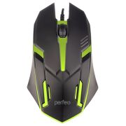 Мышь проводная Perfeo Graf игровая чёрная