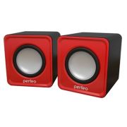 Акустика Perfeo - Компьютерные колонки Perfeo Wave 6W красные