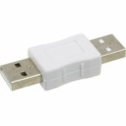 Переходник USB (m) - USB (m) Rexant белый (18-1170)