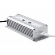 Блок питания 12V, метал,гермет корпус IP67, 10А/120W. Вход 100-240V, Размер 200х40х70 мм, для светод