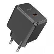 Адаптер Сетевой - Hoco CS15A, 1USB-C/PD30W чёрный