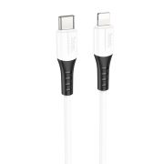 Кабель Type-C - Lightning Hoco X82, 3А/PD20W, 1м, белый