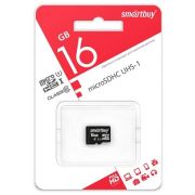 Карта памяти 16GB - Smartbuy карта памяти microSDHC сlass 10 без адаптера UHS-1
