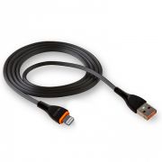 Кабель USB - Lightning Walker C565, 2.4A, 1м,  чёрный