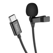 Микрофон Hoco L14 на прищепке кабель 2м - Type-C