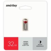 Накопитель USB 32Gb Smartbuy MC8 Metal красный