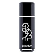 Накопитель USB 32Gb Smartbuy Glossy чёрный