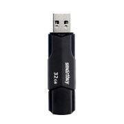 Накопитель USB 32Gb Smartbuy Clue чёрный