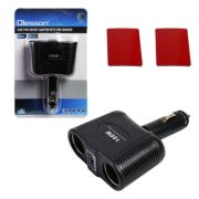 Разветвитель для прикуривателя Olesson 1646, 2 гнезда, 1USB