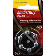 Батарейка ZA10 - Smartbuy ZA10 PR70/PR230H 6BL 6/60/3000
