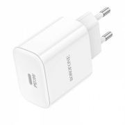 Адаптер Сетевой - Borofone BA81A, 1USB-C/PD20W белый