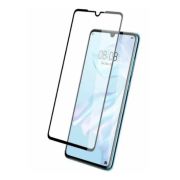 Защитное стекло для Huawei P30 чёрное Walker 2.5D Full glue