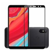 Защитное стекло для Xiaomi Redmi S2 чёрное Walker 2.5D Full glue