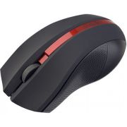 Мышь беспроводная Perfeo Vertex  чёрная/красная