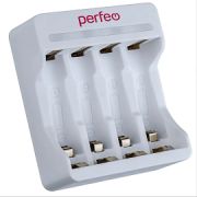 ЗУ для аккумуляторов, Perfeo PF-UN-410 для аккум Ni-MH/CD, 4 х AA/AAA; LED- от USB-порта 5В