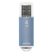 Накопитель USB 4Gb Smartbuy V-Cut синий