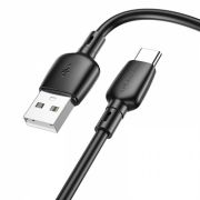 Кабель USB - Type-C Borofone BX93, 3A, 1м, 27W чёрный