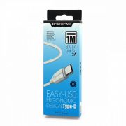 Кабель USB - Type-C Borofone BX14, 2.4A, 1м, белый