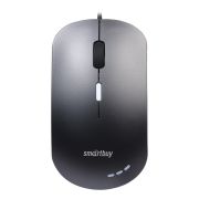 Мышь проводная Smartbuy 288-K бесшумная с подсветкой чёрная