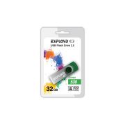 Накопитель USB 32Gb Exployd 530 зелёный