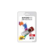 Накопитель USB 32Gb Exployd 530 красный