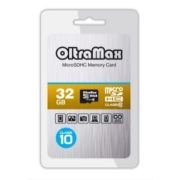 Карта памяти 32GB - OltraMax карта памяти microSDHC сlass 10 без адаптера