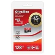 Карта памяти 128GB - OltraMax карта памяти microSDHC сlass 10 без адаптера UHS-1