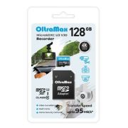 Карта памяти 128GB - OltraMax карта памяти microSDHC сlass 10 с адаптером UHS-1 U3 V30 Recorder