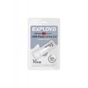 Накопитель USB 16Gb Exployd 620 белый