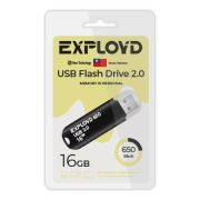 Накопитель USB 16Gb Exployd 650 чёрный