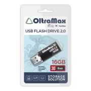 Накопитель USB 16Gb OltraMax 30 чёрный
