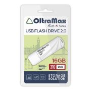 Накопитель USB 16Gb OltraMax 310 белый