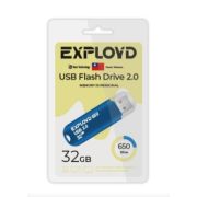 Накопитель USB 32Gb Exployd 650 синий