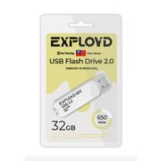 Накопитель USB 32Gb Exployd 650 белый