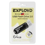 Накопитель USB 64Gb Exployd 650 чёрный